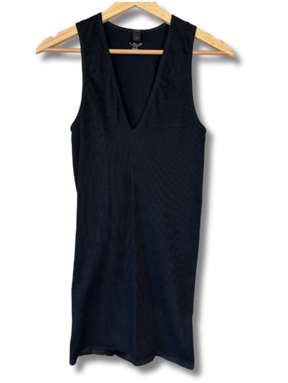 Out From Under Urban Outfitters Ribbed Mini Dress Women’s M/L Black